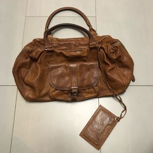 Balenciaga vintage authentic brown handbag tote